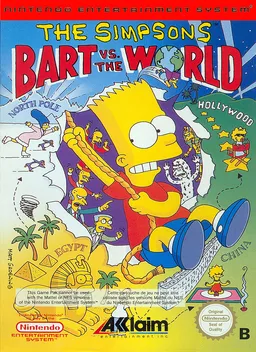 Simpsons, The - Bart vs. the World (Europe)